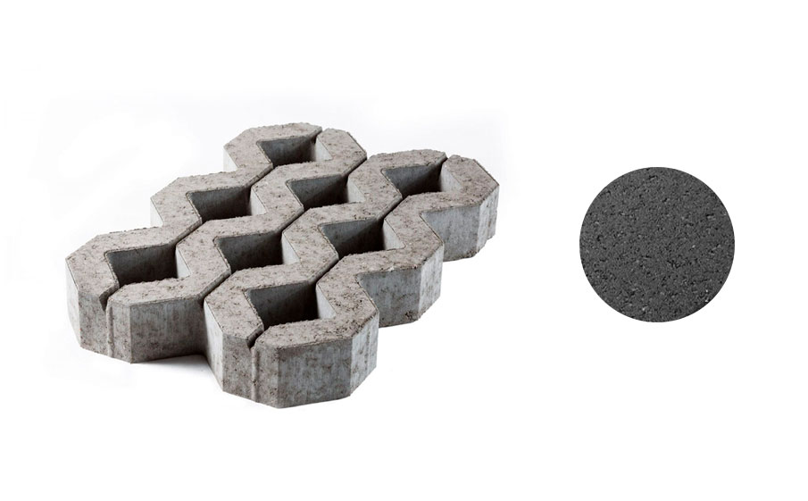 Газонная решетка ВЫБОР Турфстоун Стандарт РГ черная