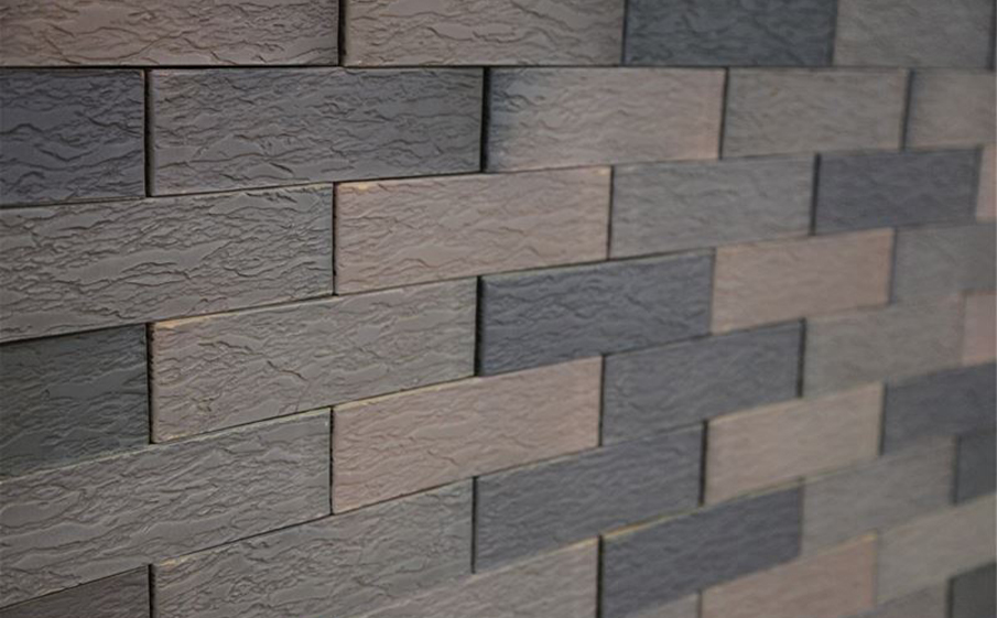 Кирпич облицовочный Вышневолоцкая керамика Графит лава, 250*120*65 мм