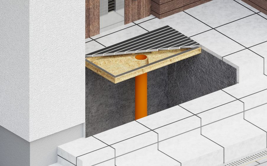 Придверный поддон Standartpark, 1010*510*80 мм