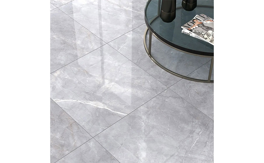 Керамогранит KERAMA MARAZZI Риальто серый обрезной, 600*600*9 мм