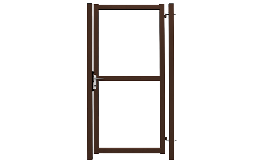 Калитка Grand Line Colority Zinc Lock, RAL 8017, 1800*1000 мм