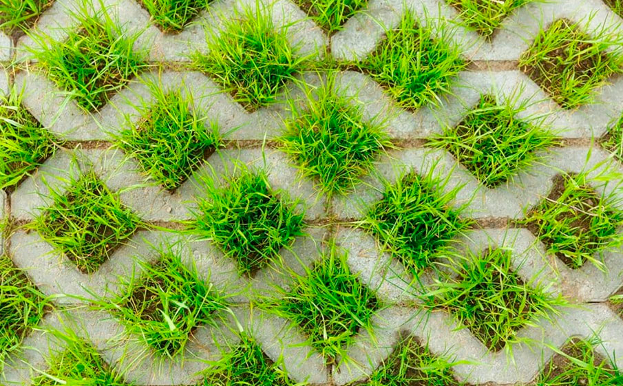 Газонная решетка ВЫБОР Турфстоун Стандарт РГ серая