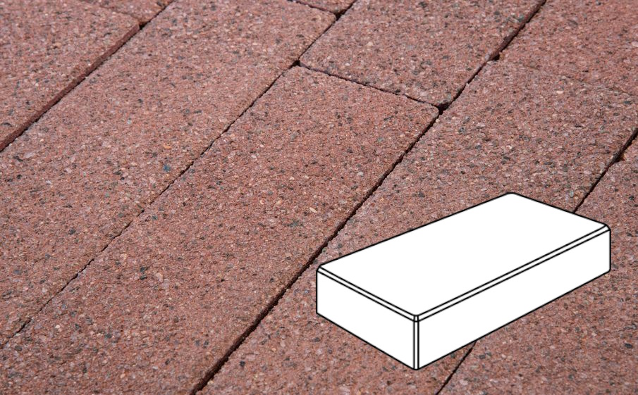 Плитка тротуарная Готика Premium Gold, Картано Гранде В.3.П.8, №8, 300*200*80 мм