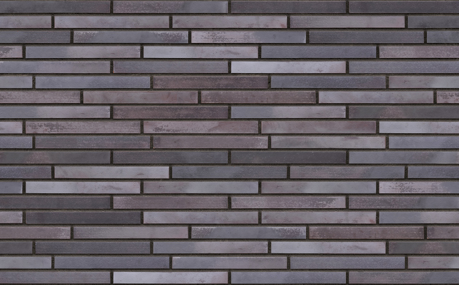 Клинкерная плитка под кирпич King Klinker KING SIZE 18 Obsidian shadow гладкая LF, 490*52*14 мм