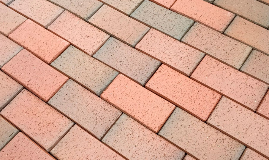 Клинкерная брусчатка Feldhaus Klinker KDF P403 gala flamea, 200*100*52 мм