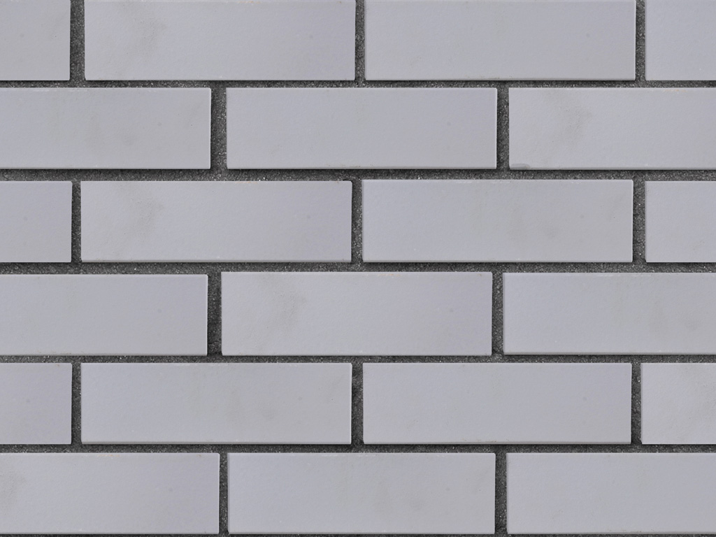 Кирпич клинкерный ЛСР Осло серый ангоб гладкий, 250*85*65 мм