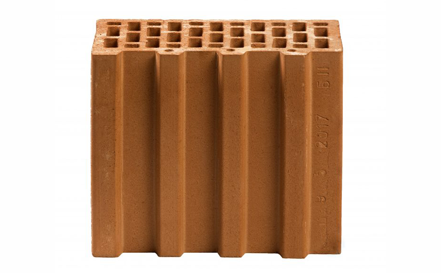 Керамический блок Kerakam 25+ доборный, 3,6 НФ, М125, 129*250*219 мм