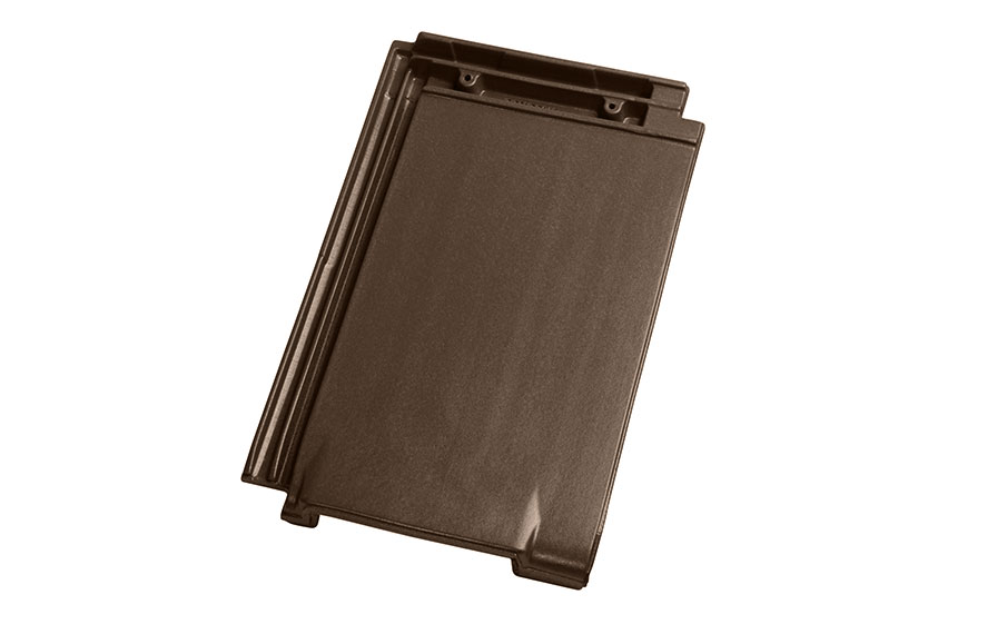 Керамическая черепица вентиляционная TONDACH Figaro 11 (Planoton 11), Brown engobe