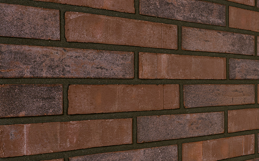 Клинкерный кирпич пустотелый Plinfa Iron 2302, 270*85*50 мм