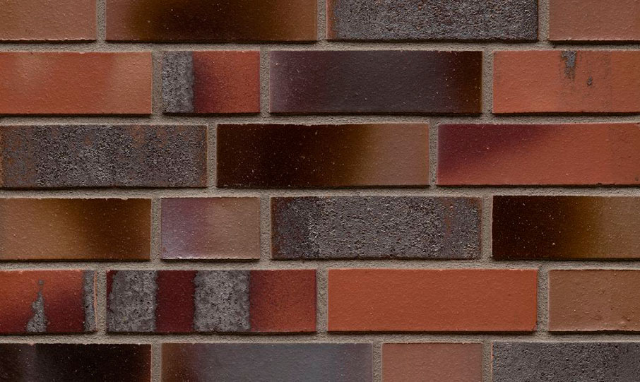 Кирпич клинкерный Feldhaus Klinker K570 carbona ardor coloratus NF 240*115*71 мм