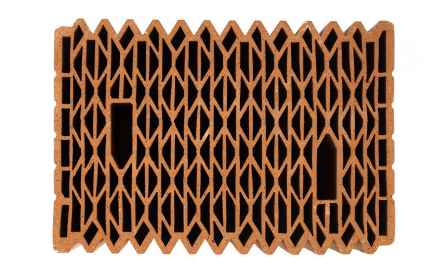 Керамический блок Kaiman 38, 10,7 НФ, М100, 250*380*219 мм