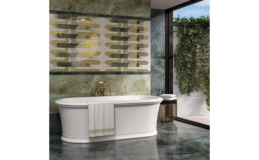 Керамогранит KERAMA MARAZZI Джардини серый темный лаппатированный обрезной, 600*600*9 мм