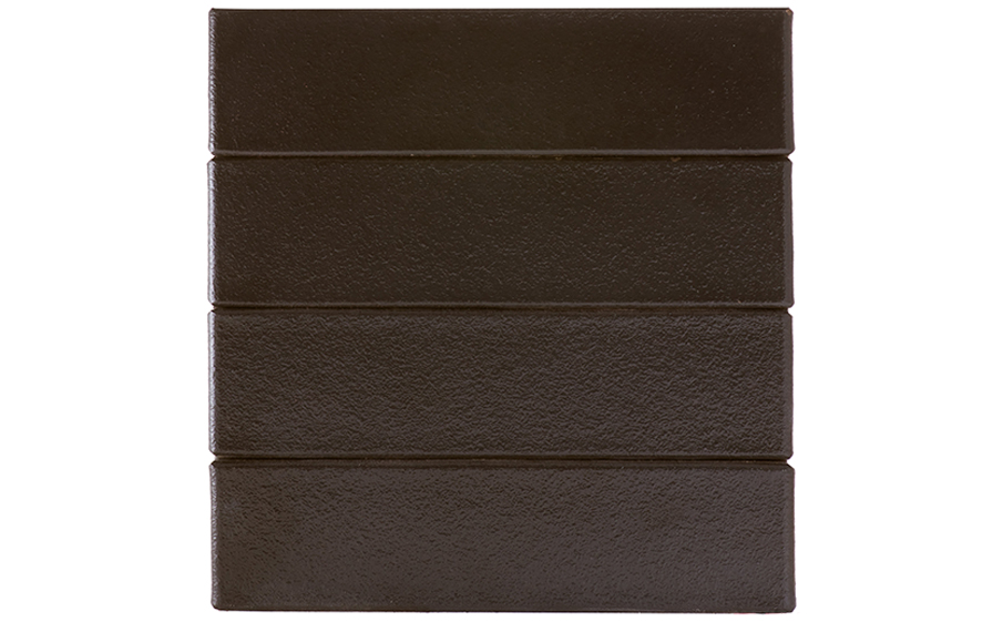 Кирпич клинкерный ЛСР Рейкьявик черный ангоб глянцевый гладкий, 250*85*65 мм