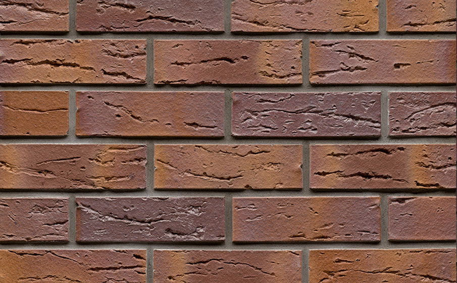 Кирпич клинкерный Muhr 04 Rotbraun-bunt готик, 240*115*71 мм