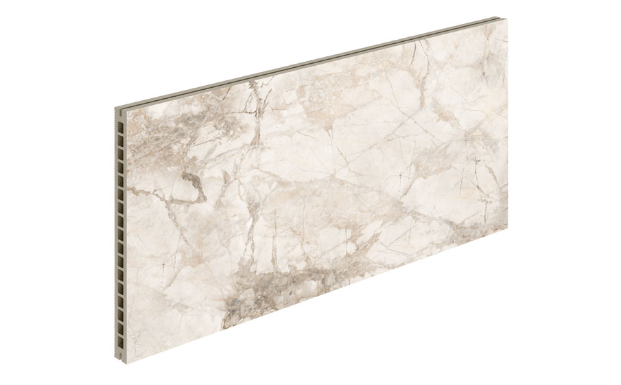 Керамогранитная плита для НВФ ExaTech Marble IN C, 800*600*20 мм