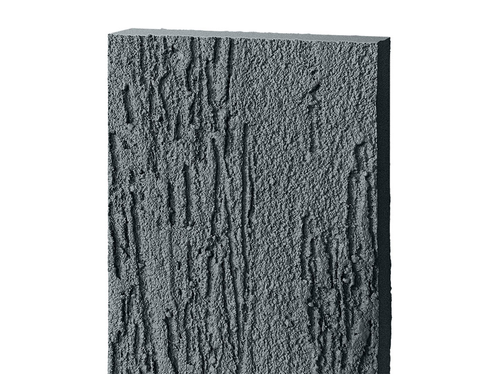 Фиброцементная панель БЕТЭКО Короед RAL 7024 (графитовый серый), 1500*1200*8 мм