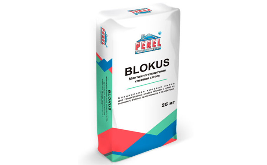 Клеевая смесь Perel Blokus 0318, 25 кг