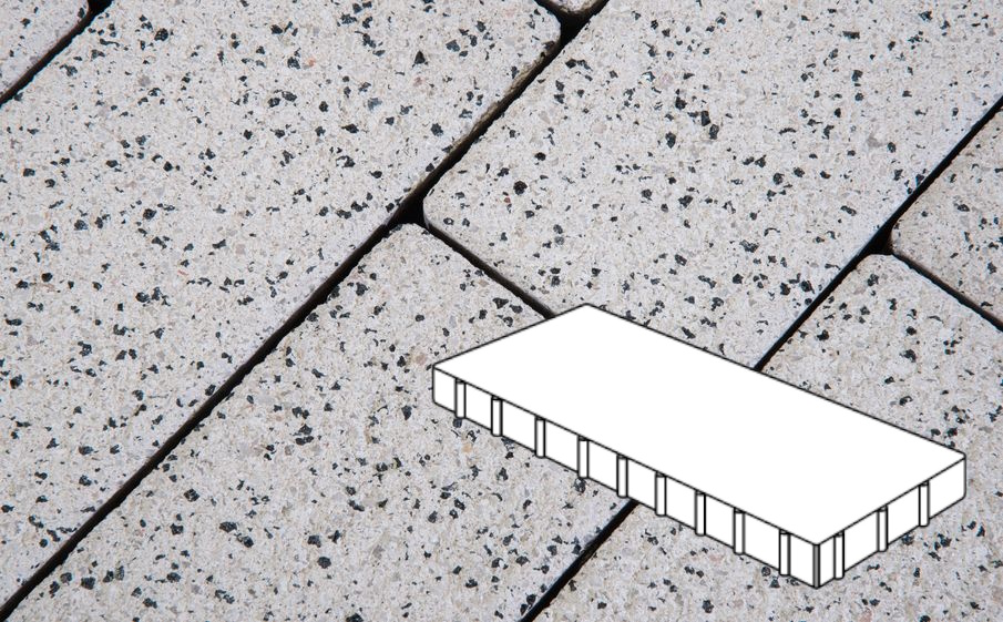 Плитка тротуарная Готика Granite FERRO, Плита Б.8.П.8, Покостовский, 800*400*80 мм