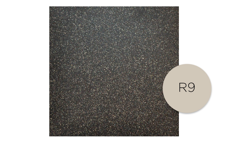 Технический керамогранит Roben VIGRANIT Schwarz-grau Feinkorn R9, 200*200*15 мм