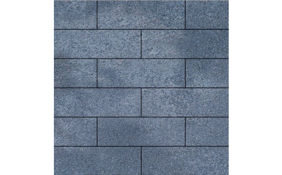 Плитка тротуарная SteinRus Гранада Б.7.П.8, Backwash, Байкал, 600*200*80 мм