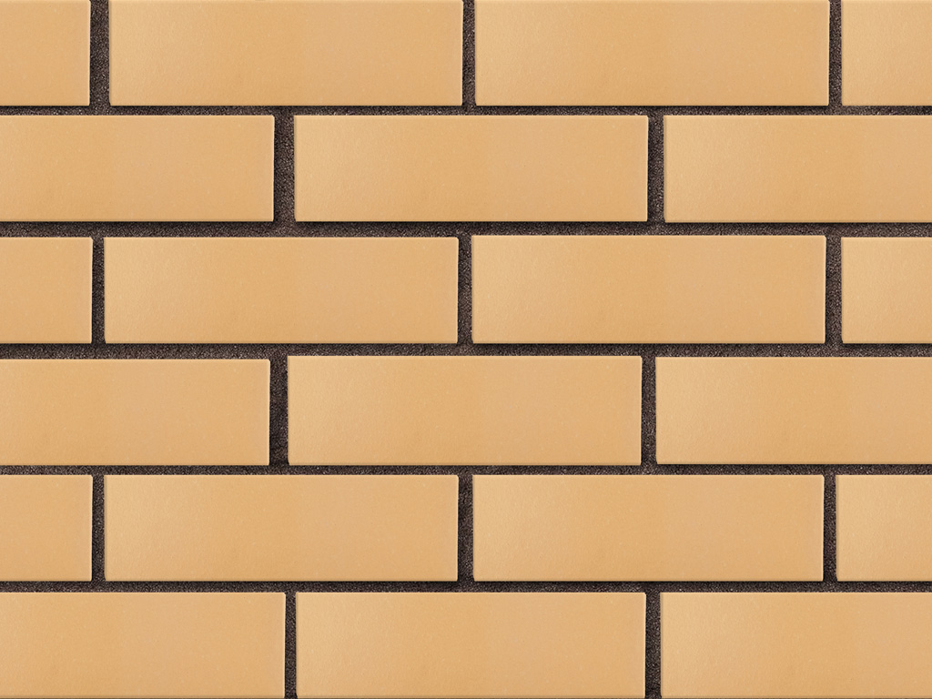 Кирпич облицовочный пустотелый ЛСР, пшеничный, гладкий, 250*120*65 мм