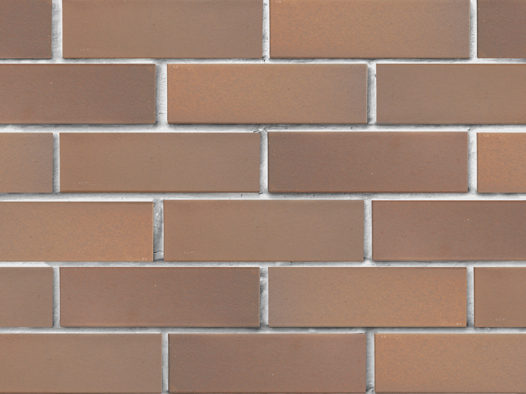 Кирпич клинкерный ЛСР Прага светло-коричневый флэш гладкий, 250*85*65 мм