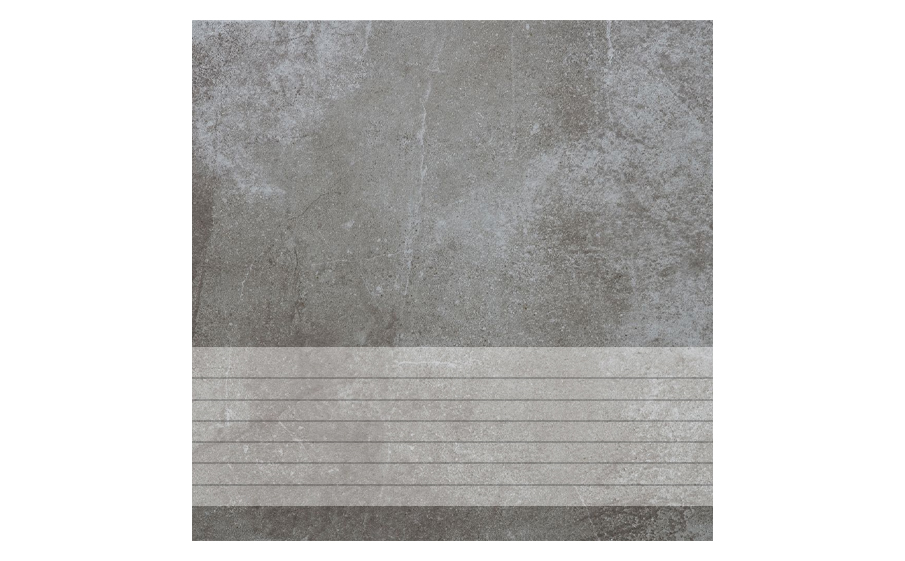 Клинкерная ступень с насечками Stroeher Keraplatte Aera, 710 crio, 300x294x10 мм