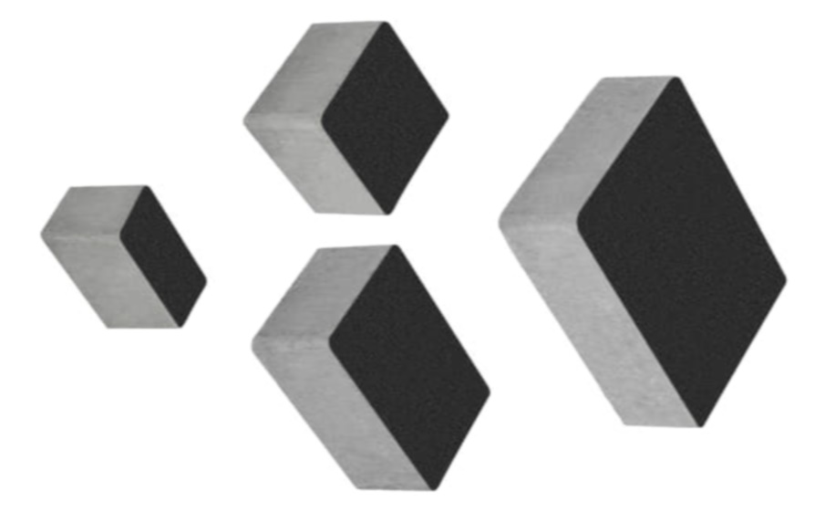 Плитка тротуарная Мюнхен Б.2.Фсм.6 стандарт гладкий черный, комплект 4 шт, толщина 60 мм