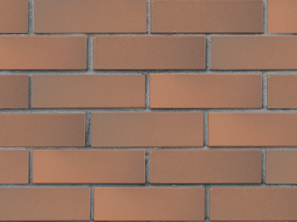 Кирпич облицовочный пустотелый ЛСР, светло-коричневый флэш, гладкий, 250*120*65 мм