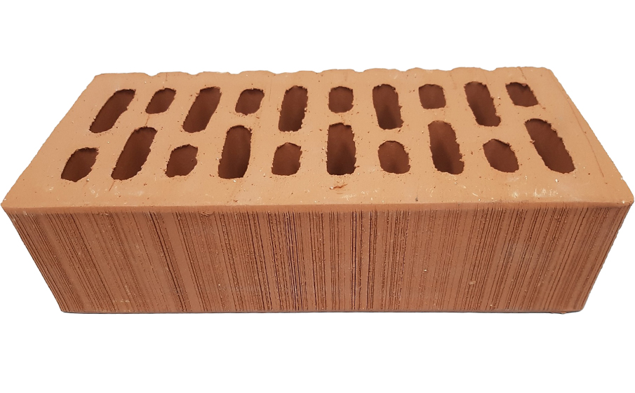 Кирпич облицовочный Кротовский КЗ Классика Персик гранж 250*120*65 мм