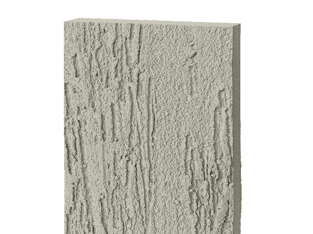 Фиброцементная панель БЕТЭКО Короед RAL 7032 (галечный серый), 1570*1200*8 мм