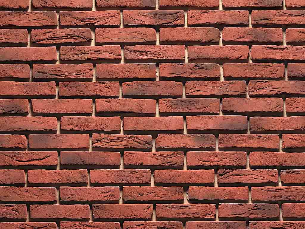 Декоративный кирпич ИНТЕРКАМ Бельгийский кирпич 2904, 210*50*15 мм