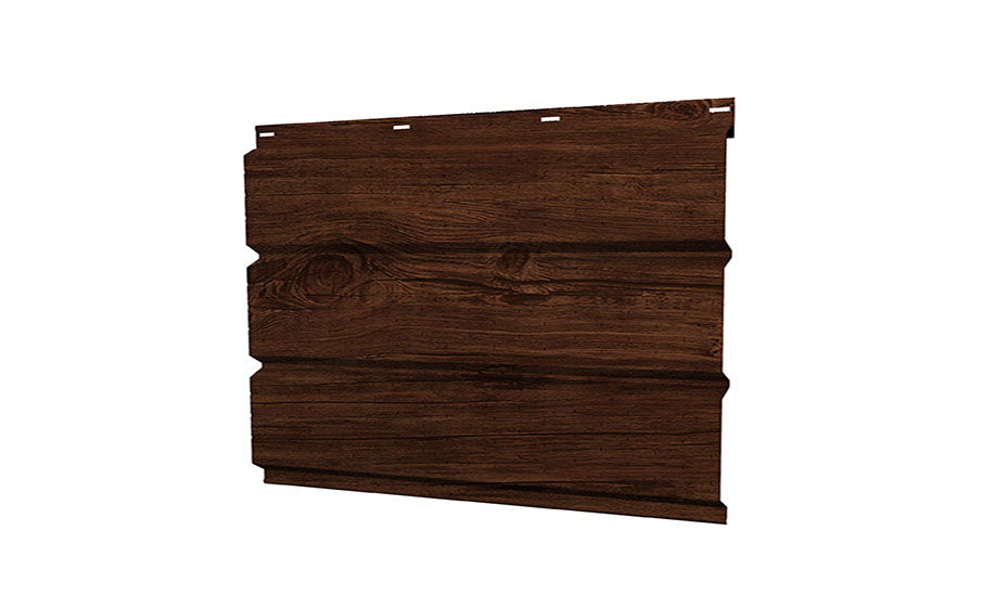 Софит Grand Line металлический полная перфорация 0,45 Print Premium с пленкой Cherry Wood