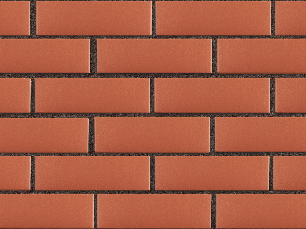 Кирпич облицовочный полнотелый ЛСР, красный, гладкий, 250*120*65 мм