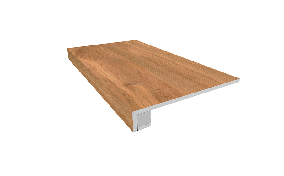 Комплект ступень прямоугол. бортик и подступенок Ametis Selection SI02, неполированнный