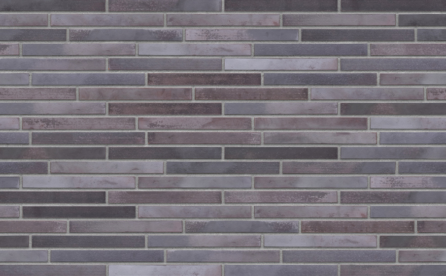 Клинкерная плитка под кирпич King Klinker KING SIZE 18 Obsidian shadow гладкая LF, 490*52*14 мм