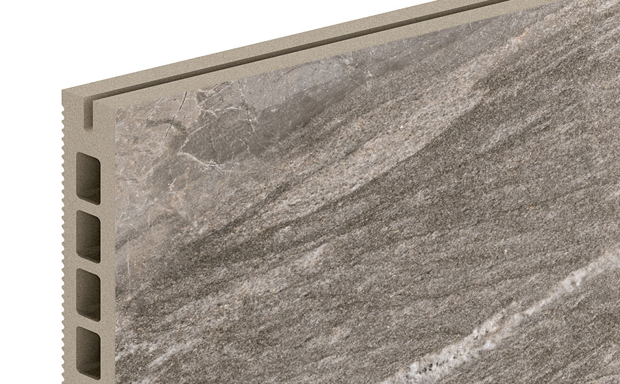 Керамогранитная плита для НВФ ExaTech Marble PR2 M, 1200*397*20 мм