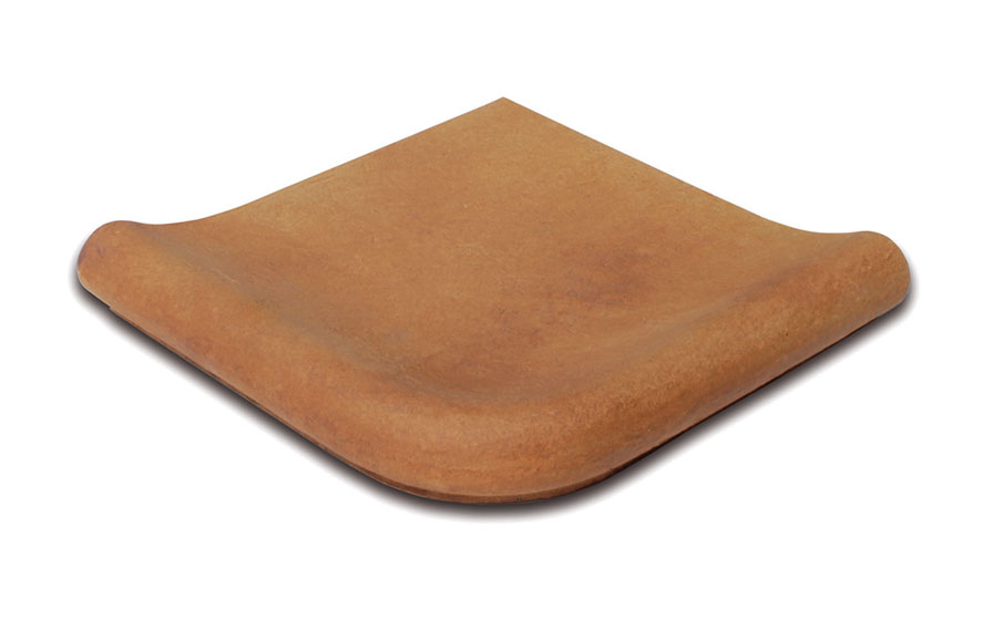 Клинкерная окантовка угловая для бассейна Terraklinker (Gres de Breda) Antica Mediterraneo, 330*330*30 мм