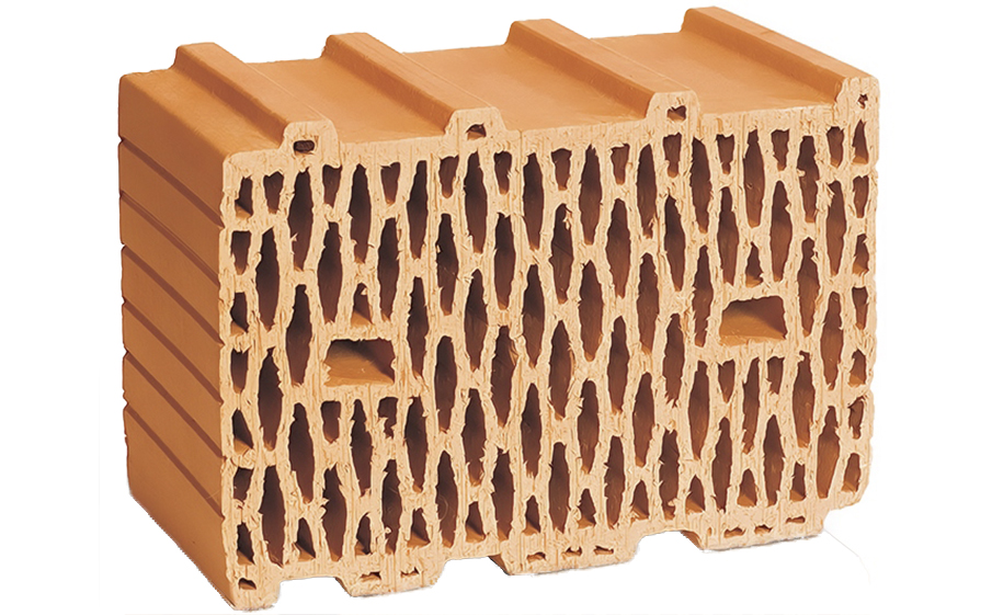 Керамический поризованный блок ЛСР 10,7 НФ, 250*380*219 мм