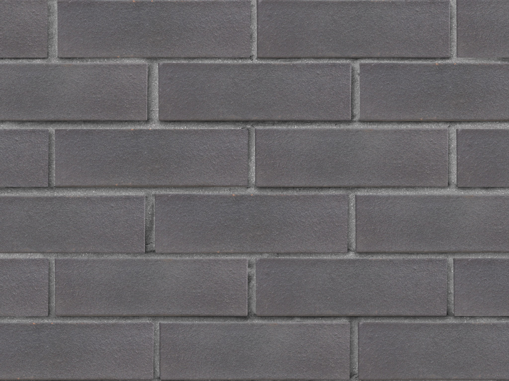 Кирпич клинкерный ЛСР Гетеборг графитовый ангоб гладкий, 250*85*65 мм