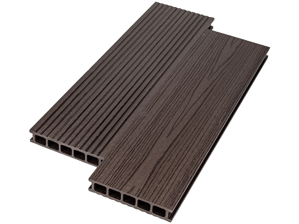 Террасная доска из МПК Deckart Optimum Венге, 6000*139*27 мм