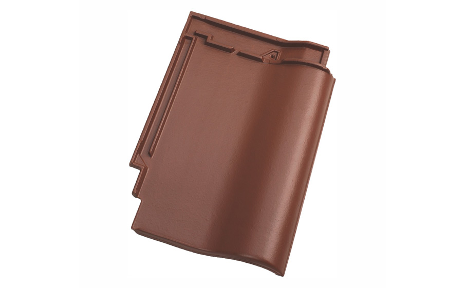 Керамическая черепица рядовая Koramic Alegra 8 Copper Brown Engobe