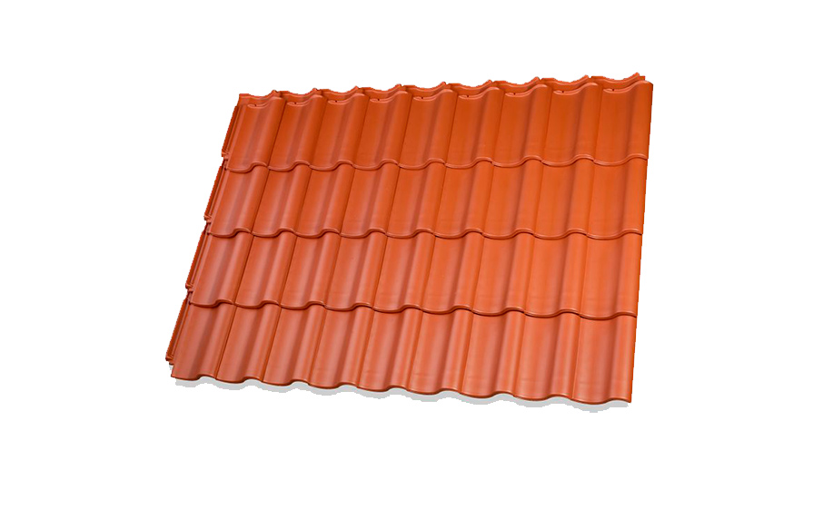 Керамическая черепица рядовая Jacobi Z5 благородный медный ангоб