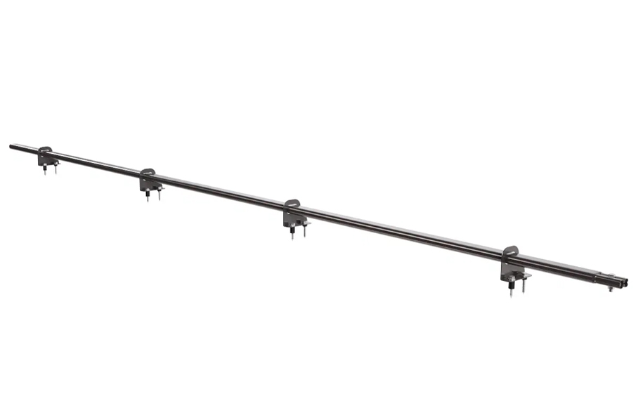 Снегозадержатель однотрубчатый Borge для кровли из металлочерепицы оцинкованный RR 32, 3 м