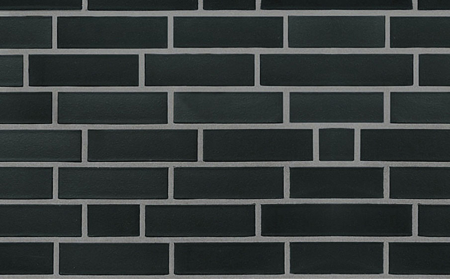 Кирпич Roben Faro schwarz-nuanciert glatt клинкерный, 290*90*90 мм