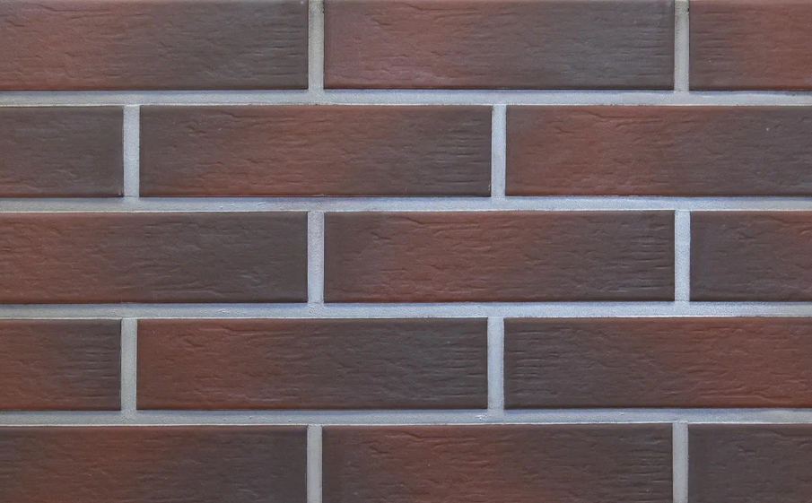 Клинкерная плитка под кирпич Paradyz Cloud Brown, структурная, 245*66*7 мм