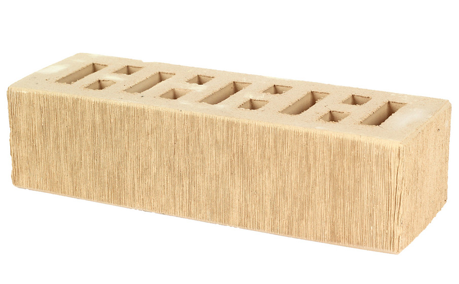 Кирпич облицовочный пустотелый Lode Asa Austra шероховатый, 250*85*65 мм