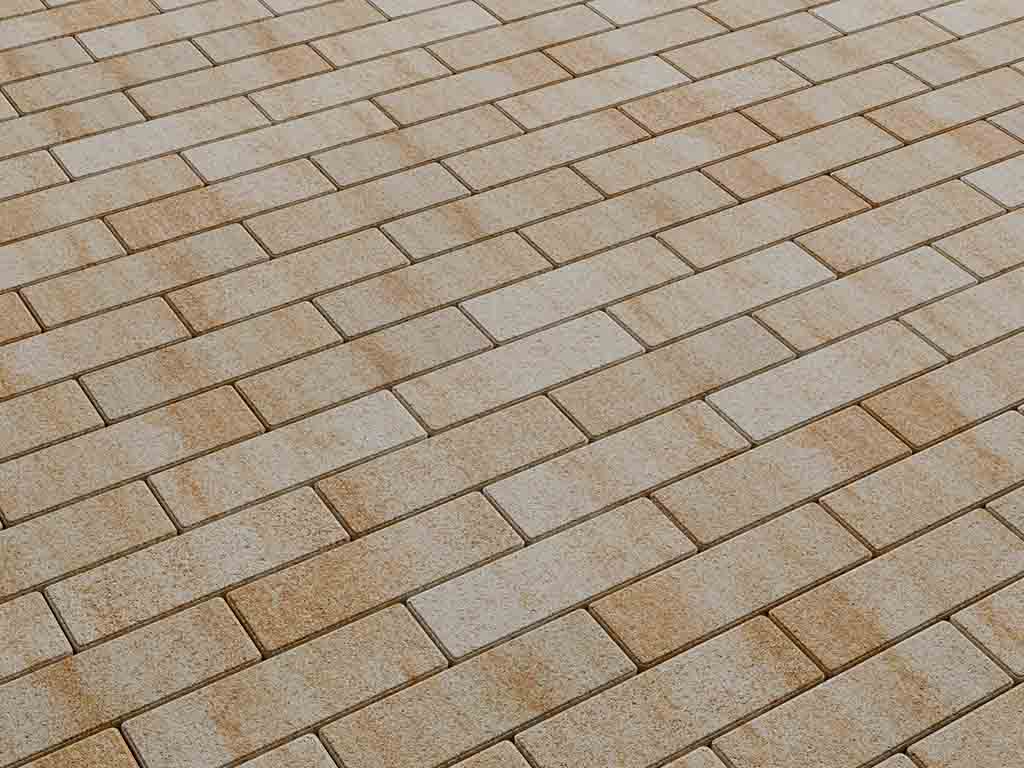 Плитка тротуарная Паркет Б.4.П.6 искусственный камень степняк, 180*60*60 мм