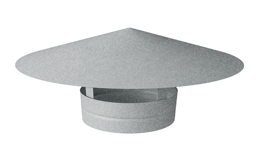 Дымник на трубу Grand Line круглый D 160 мм 0,5 Zn