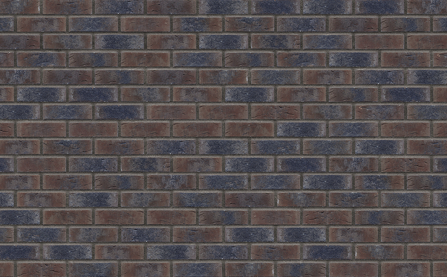 Клинкерная плитка под кирпич King Klinker Old Castle Blues shadow HF27 240*71*10 мм